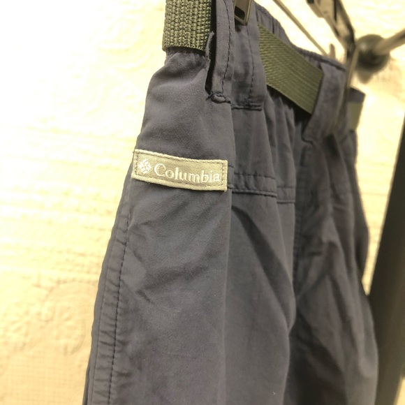 Blue Columbia Board Shorts w/ Nylon Belt Small - Picture 4 of 6